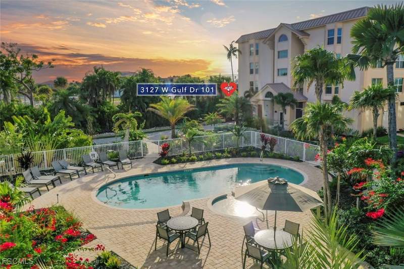 3 bedroom Condominium at 3127 W Gulf DR 101, WEDGEWOOD OF SANIBEL CONDO, Sanibel — photo 3