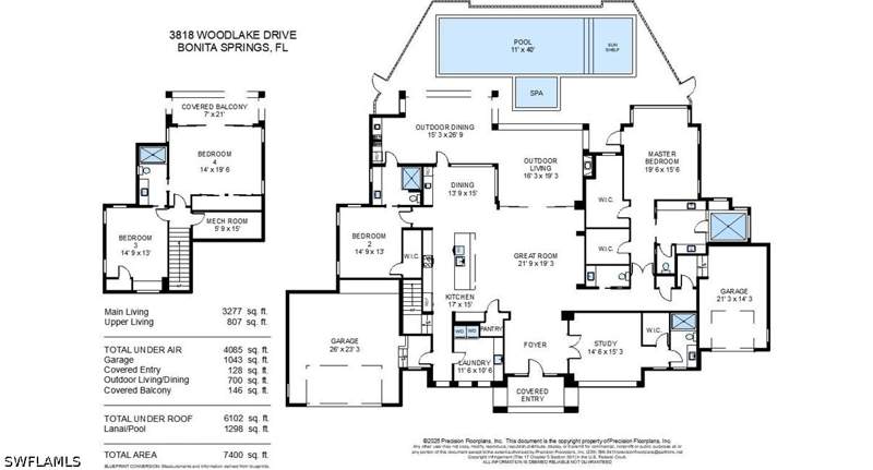 4 bedroom SingleFamilyResidence at 3818 Woodlake Dr, Woodlake At Bonita Bay, Bonita Springs — photo 3