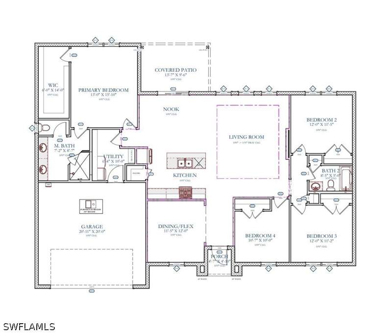 4 bedroom SingleFamilyResidence at 518 Keller St E, Lehigh Acres, Lehigh Acres — photo 2