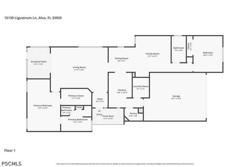 2 bedroom SingleFamilyResidence at 15139 Ligustrum Ln, Cascades, Alva — photo 4