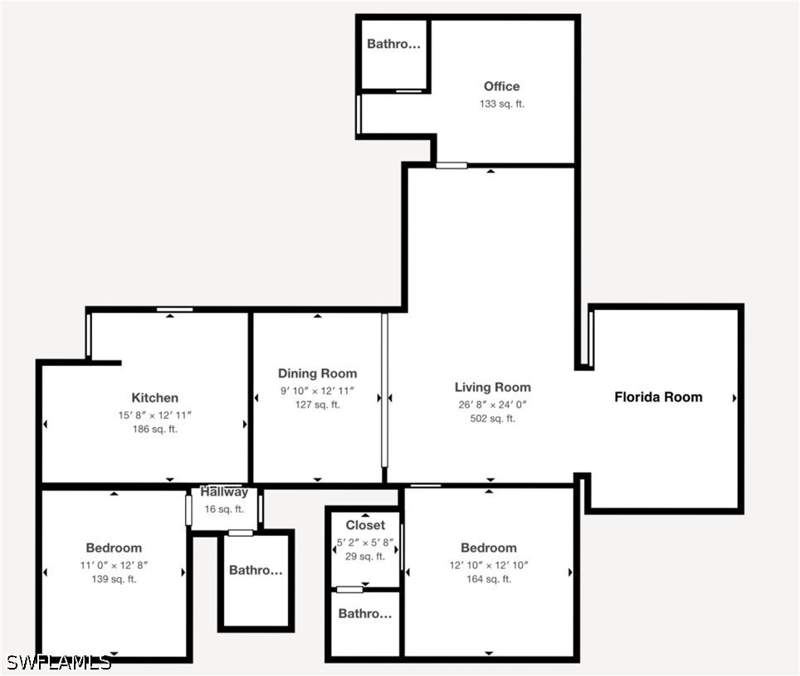 3 bedroom Attached at 1527 Edgewater Cir, Myerlee Park Homes Condo, Fort Myers — photo 5