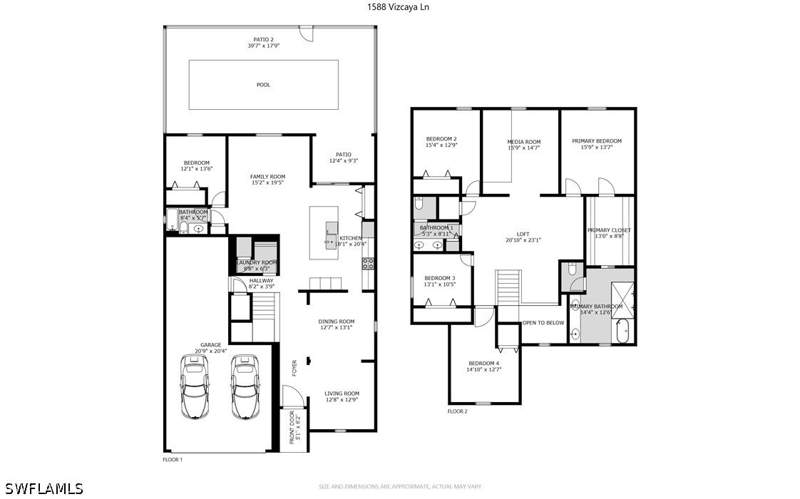5 bedroom SingleFamilyResidence at 1588 Vizcaya Ln, Artesia, Naples — photo 2