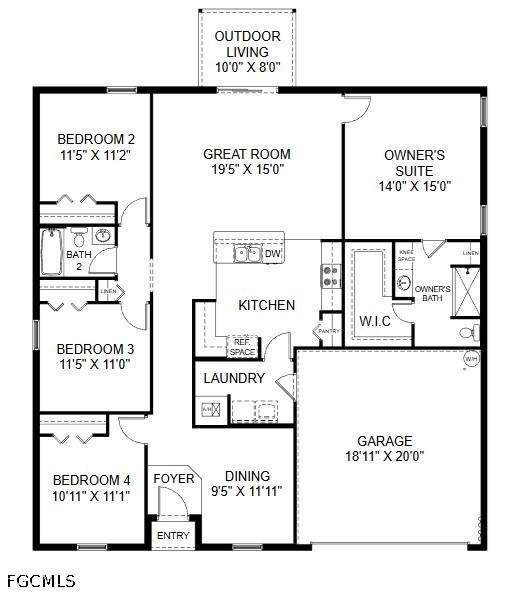 4 bedroom SingleFamilyResidence at 5038 N Obispo Cir, Labelle, Labelle — photo 5