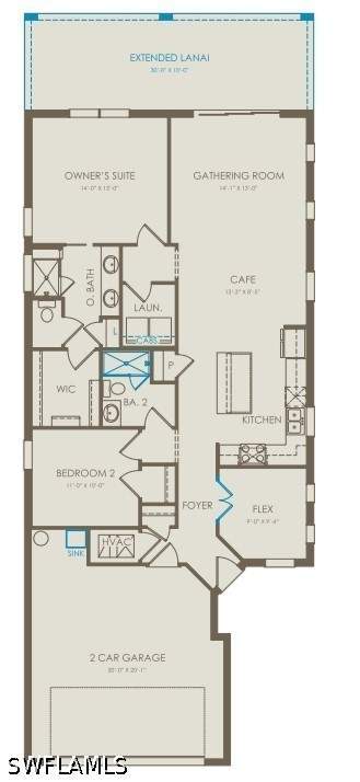 2 bedroom SingleFamilyResidence at 7461 Florida Elm Ct, Del Webb Oak Creek, North Fort Myers — photo 2