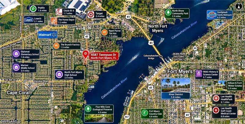 3 bedroom SingleFamilyResidence at 4587 Tennyson Dr, North Fort Myers, North Fort Myers — photo 3