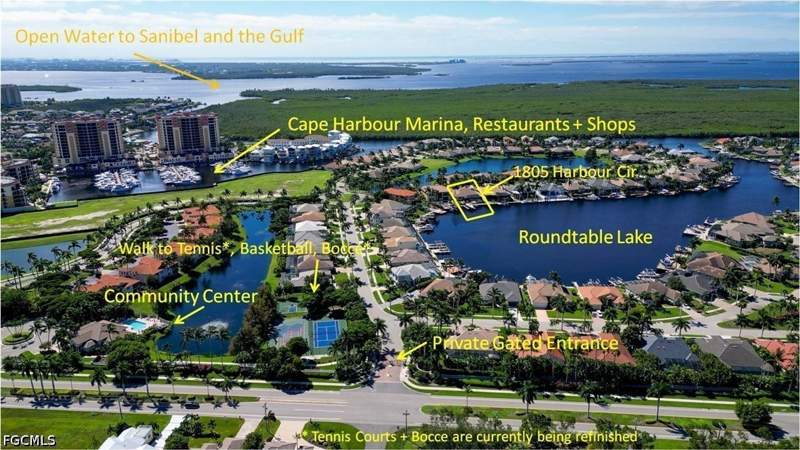 3 bedroom SingleFamilyResidence at 1805 Harbour Cir, Cape Harbour, Cape Coral — photo 4