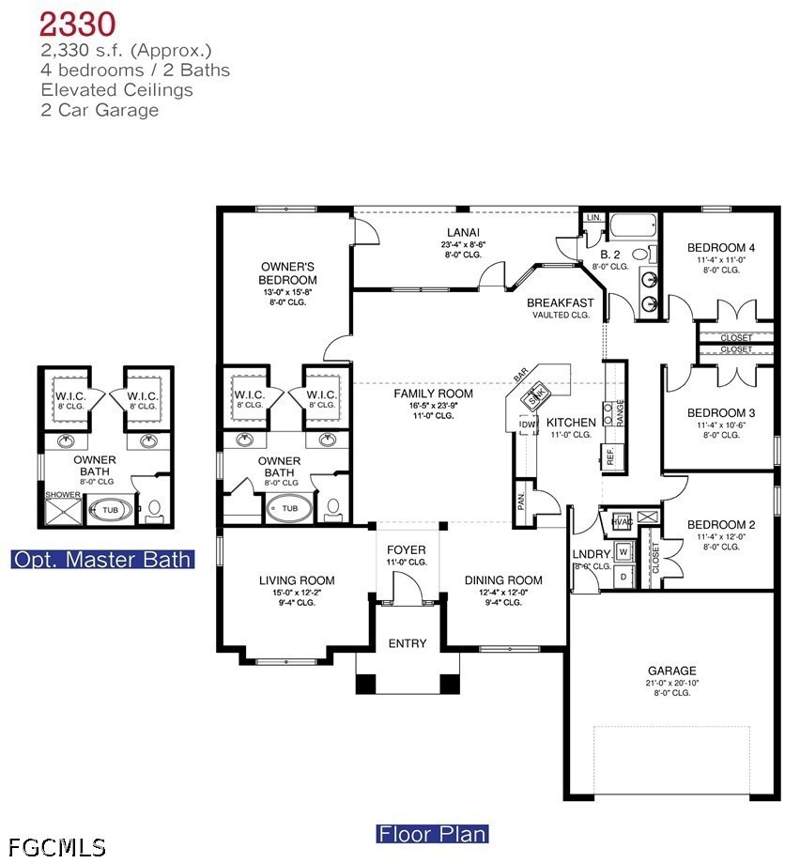 4 bedroom SingleFamilyResidence at 645 Windermere Dr, Greenbriar, Lehigh Acres — photo 2