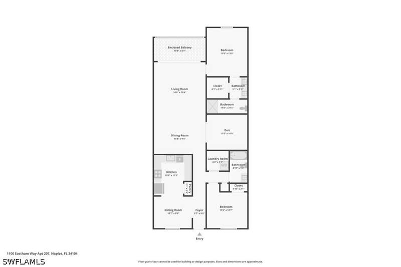 2 bedroom Condominium at 1100 Eastham Way 207, Glenmoor Greens, Naples — photo 4