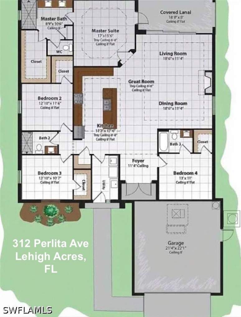 4 bedroom SingleFamilyResidence at 312 Perlita Ave, Southwood, Lehigh Acres — photo 2