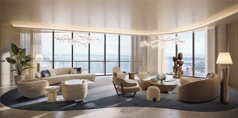 5 bedroom Condominium at 1000 Biscayne Blvd 5801, One Thousand Museum Condo, Miami — photo 2