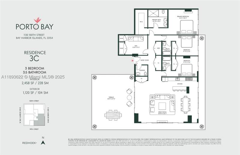 3 bedroom Condominium at 1130 100th St 3C, Bay Harbor Island, Bay Harbor Islands — photo 3