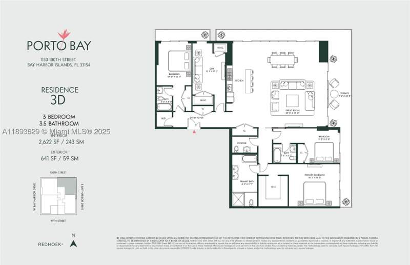 3 bedroom Condominium at 1130 100th St 3D, Bay Harbor Island, Bay Harbor Islands — photo 3