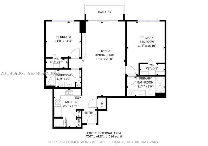 2 bedroom Condominium at 31 SE 5th St 2408, Brickell On The River N T, Miami — photo 3