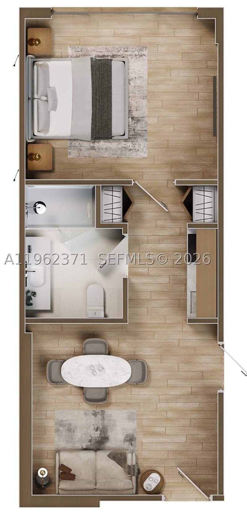1 bedroom Condominium at 1136 SW 3 Ave 409, Melia, Miami — photo 4