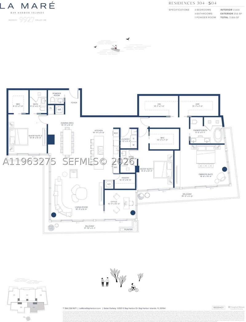 3 bedroom Condominium at 9927 E Bay Harbor 404, La Mare, Bay Harbor Islands — photo 4