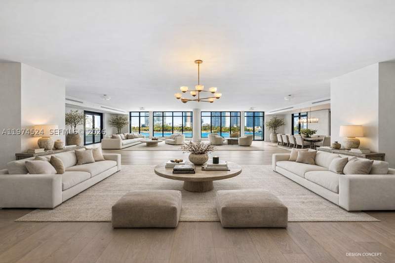 7 bedroom Condominium at 7043 Fisher Island Dr 7043, Palazzo Del Sol/Della Lun, Miami Beach — photo 2