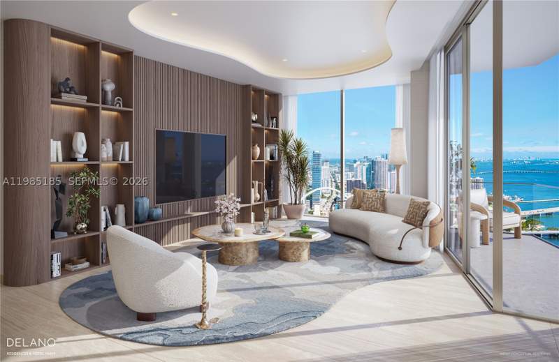 2 bedroom Condominium at 400 Biscayne Blvd 5703, Delano Residences, Miami — photo 3