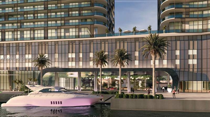1 bedroom Condominium at 555 NW South River Dr 728, Brickell Riverview, Miami — photo 3