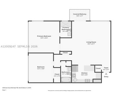 2100 Sans Souci Blvd B706, North Miami FL - photo 23 of 23