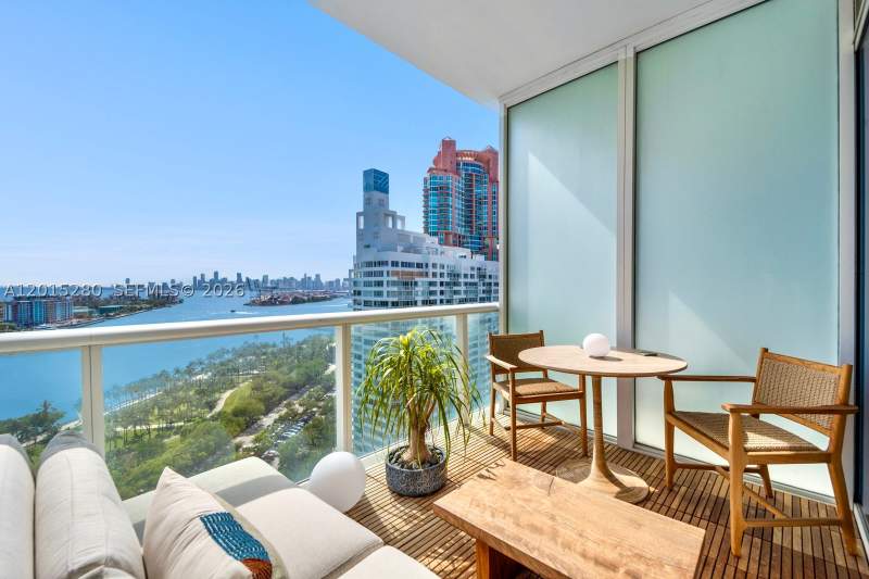 1 bedroom Condominium at 100 S Pointe Dr 2003, Continuum On South Beach, Miami Beach — photo 2