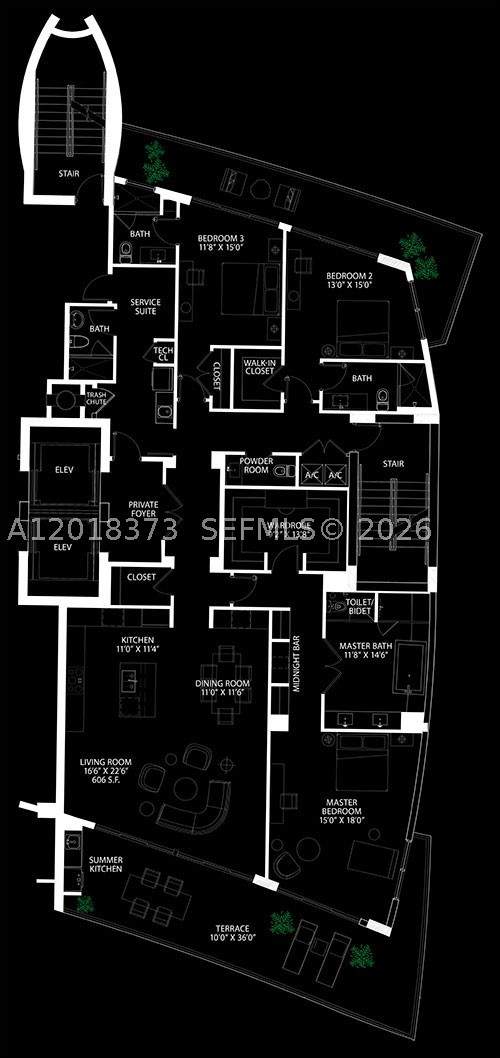4 bedroom Condominium at 3250 NE 188th St 408, Echo Aventura, Aventura — photo 4