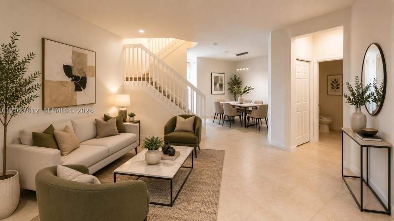 3 bedroom Townhouse at 3342 W 104th Ter, Aquabella Section One, Hialeah — photo 4