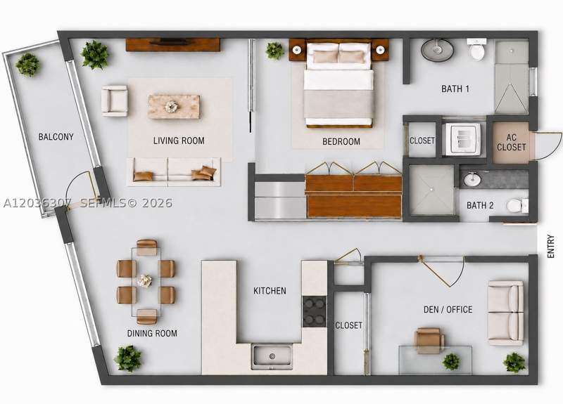 2 bedroom Condominium at 1228 West Ave 604, Bayview Terr Condo, Miami Beach — photo 2