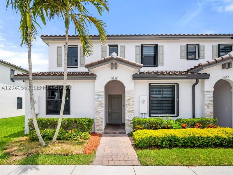 3 bedroom Townhouse at 11860 SW 245th Ter, Silver Palm Residential H, Homestead — photo 2