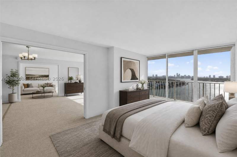 2 bedroom Condominium at 7601 E Treasure Dr 2319, The Grandview Palace Cond, North Bay Village — photo 4