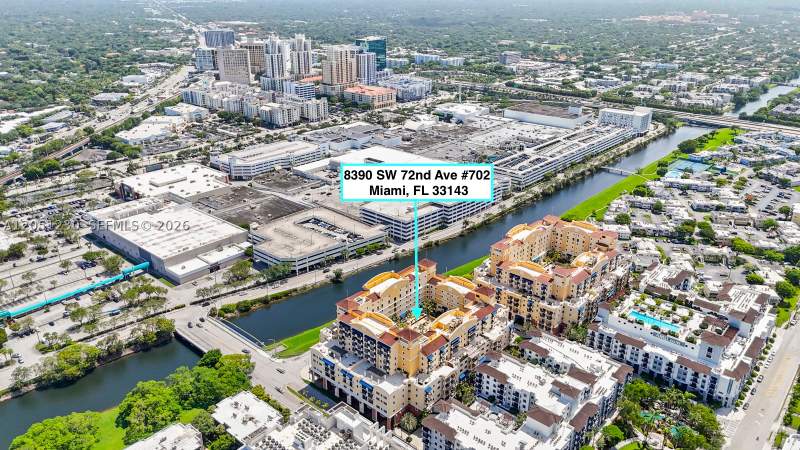 2 bedroom Condominium at 8390 SW 72nd Ave 702, Colonnade At Dadeland SE, Miami — photo 3