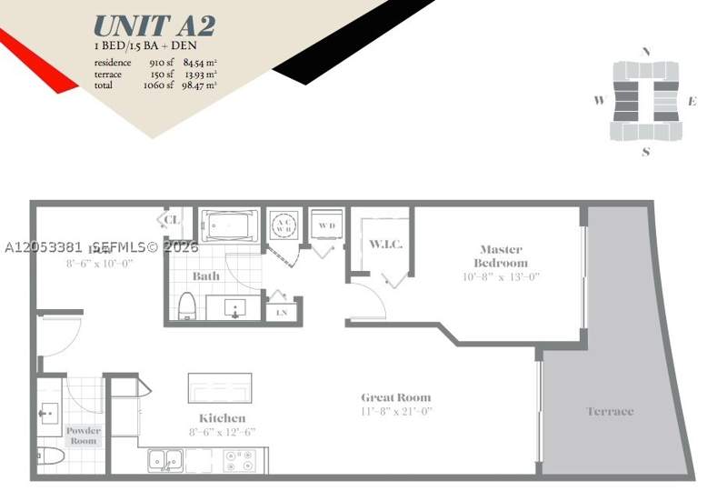 1 bedroom Condominium at 1600 NE 1st Ave 1711, Canvas Condo, Miami — photo 2