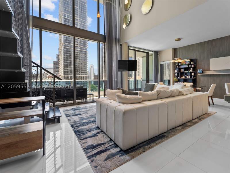 2 bedroom Condominium at 200 Biscayne Boulevard Way 1407, Epic West Condo, Miami — photo 3