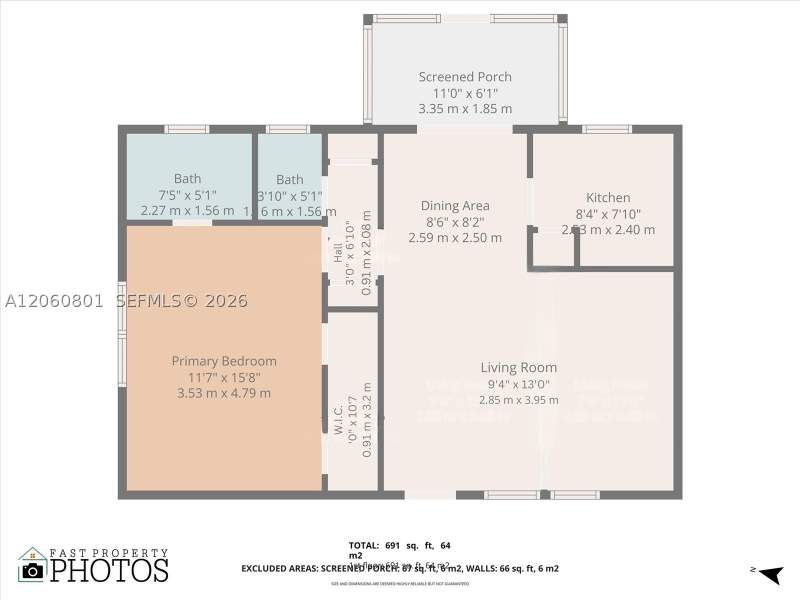 1 bedroom Condominium at 13500 NE 3rd Ct 121, BROOKVIEW CONDO, North Miami — photo 2