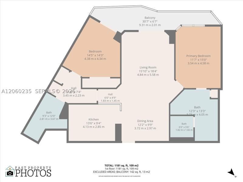 2 bedroom Condominium at 3530 Mystic Pointe Dr 1004, Mystic Pointe Tower 500 C, Aventura — photo 2