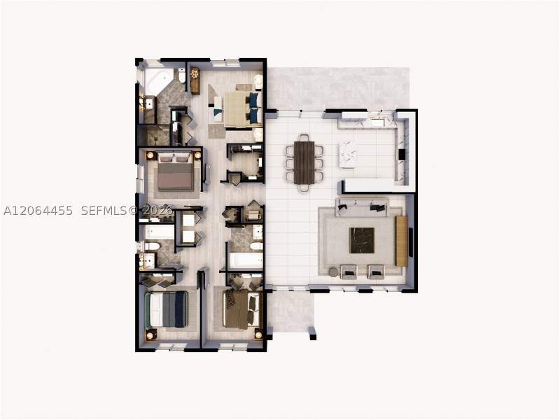 4 bedroom SingleFamilyResidence at 19401 NW 22nd Pl, Windward Ests Sec 3, Miami Gardens — photo 3
