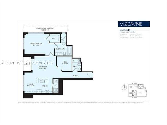 1 bedroom Condominium at 253 NE 2nd St 902, Vizcayne South Condo, Miami — photo 3