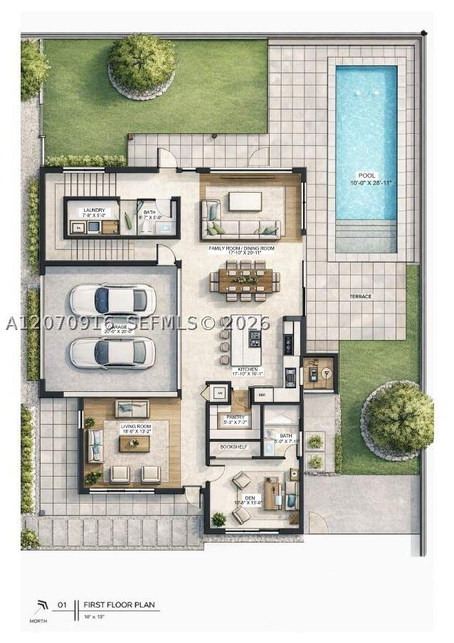 5 bedroom SingleFamilyResidence at 21320 Old Cutler Rd, Lincoln City Sec G, Cutler Bay — photo 3