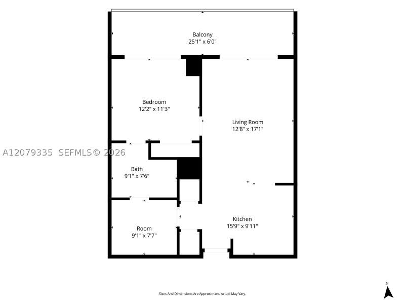 1 bedroom Condominium at 4250 Biscayne Blvd 805, 4250 Biscayne Boulevard C, Miami — photo 4