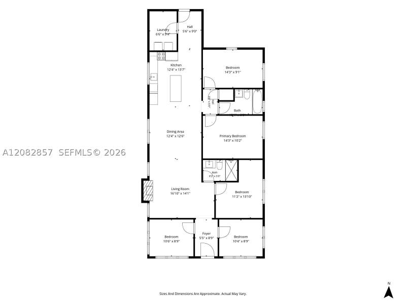 5 bedroom SingleFamilyResidence at 473 NE 61st St, Lemon City Whites, Miami — photo 5