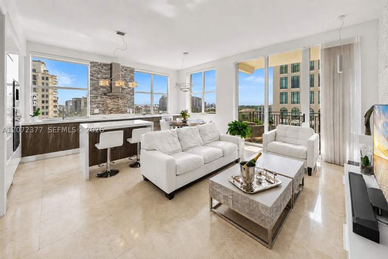 3 bedroom Condominium at 1607 Ponce De Leon Blvd 9B, The Ponce De Leon Condo, Coral Gables — photo 3