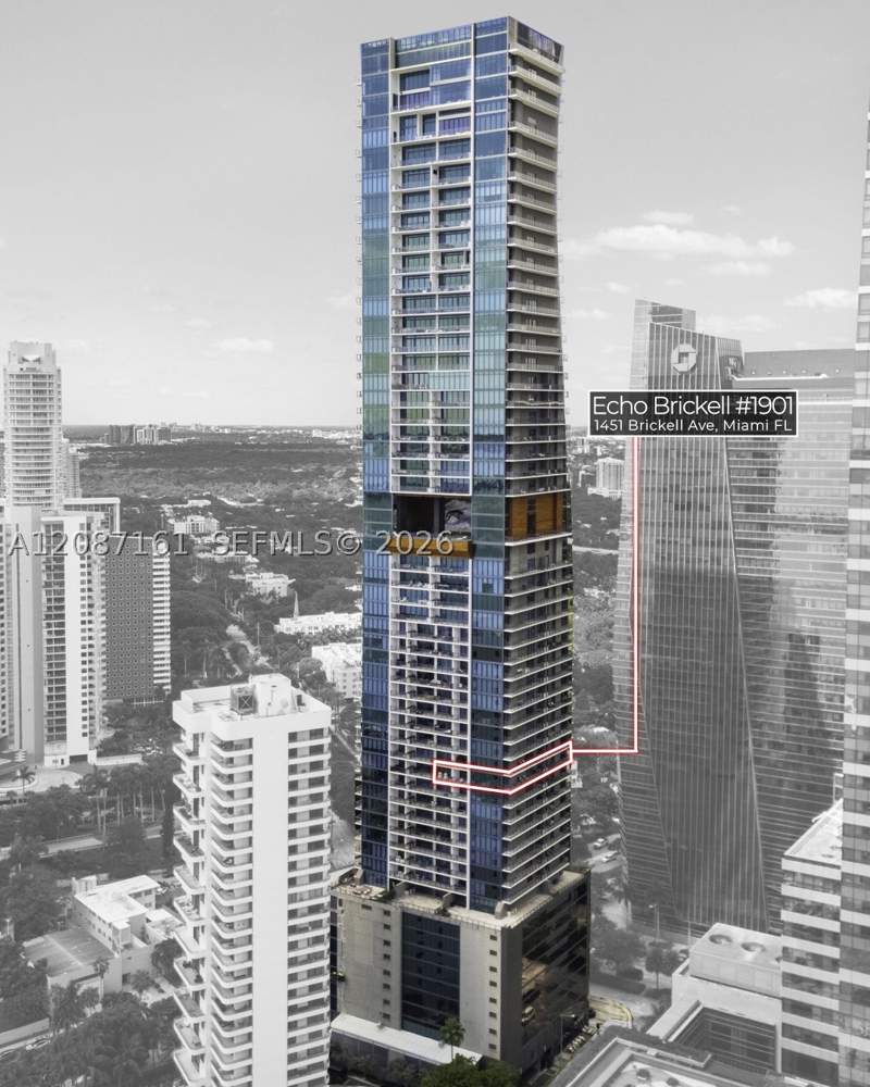 2 bedroom Condominium at 1451 Brickell Ave 1901, Echo Brickell Condo, Miami — photo 5