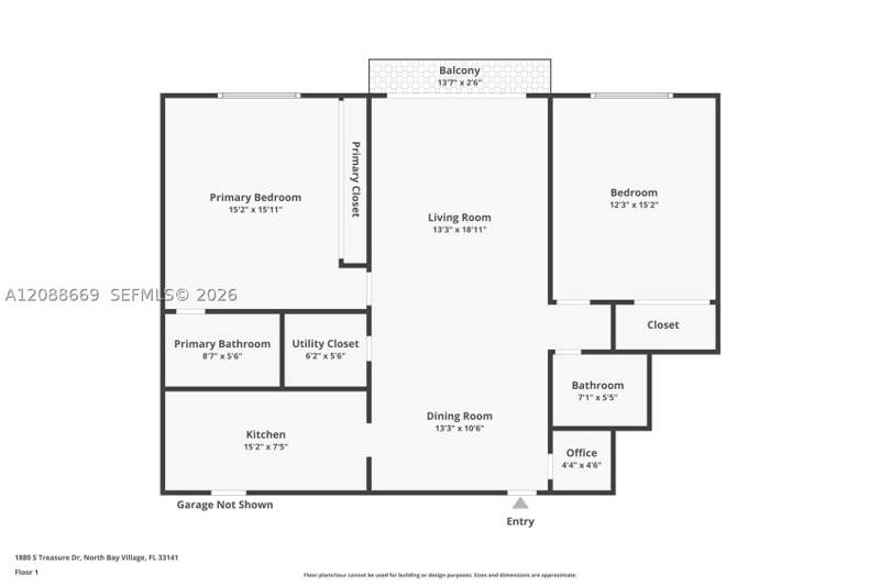 2 bedroom Condominium at 1880 S Treasure Dr 4M, Treasure Bay Club Condo, North Bay Village — photo 5