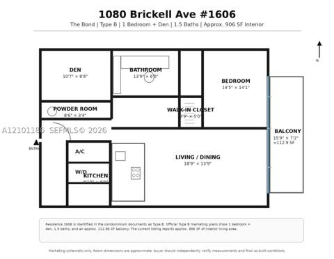 1080 Brickell Ave 1606, Miami FL - photo 19 of 19