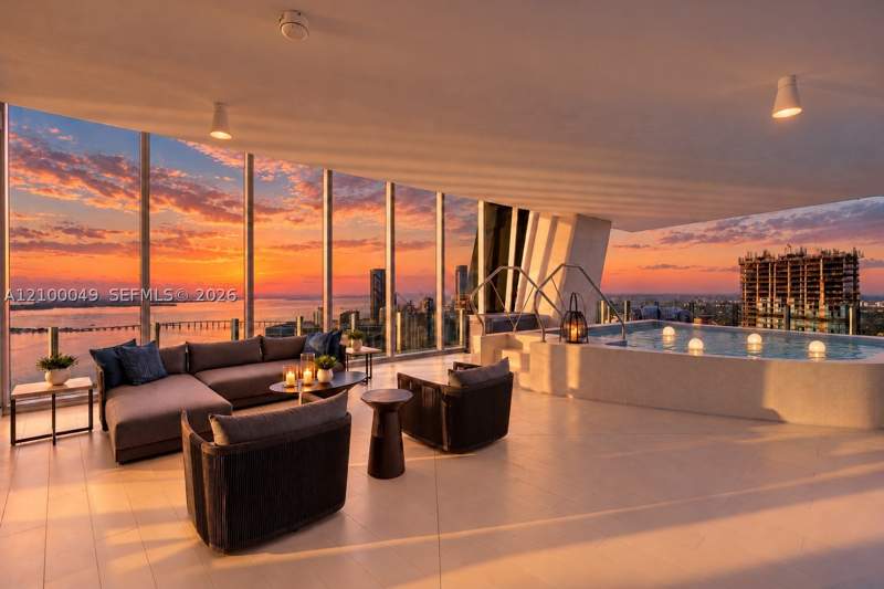 6 bedroom Condominium at 300 Biscayne Boulevard Way Ph6001C, Aston Martin Residences, Miami — photo 2