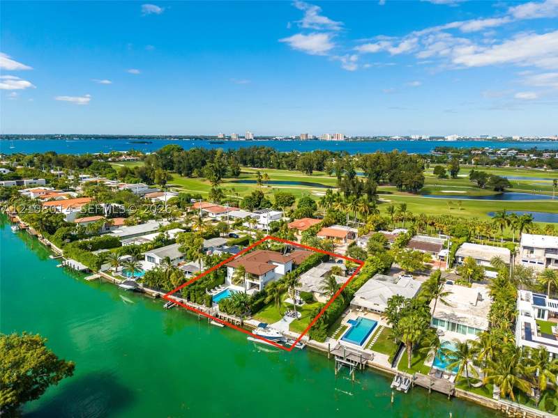 7 bedroom SingleFamilyResidence at 710 + 700 S Shore, Normandy Golf Course, Miami — photo 2