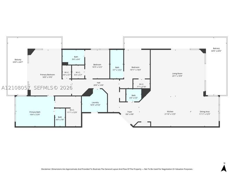 3 bedroom Condominium at 68 SE 6th St 3711, Reach Condo, Miami — photo 5