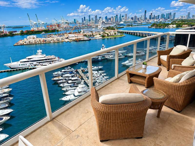 2 bedroom Condominium at 400 Alton Road 1704, Murano Grande At Portofino, Miami Beach — photo 2