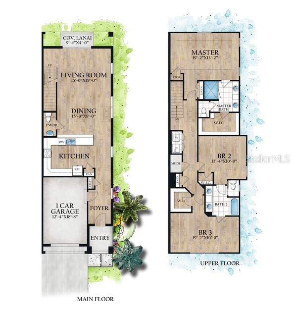 3 bedroom Townhouse at 2508 W Gray Street #1, Terra Nova Rev Map, Tampa — photo 3