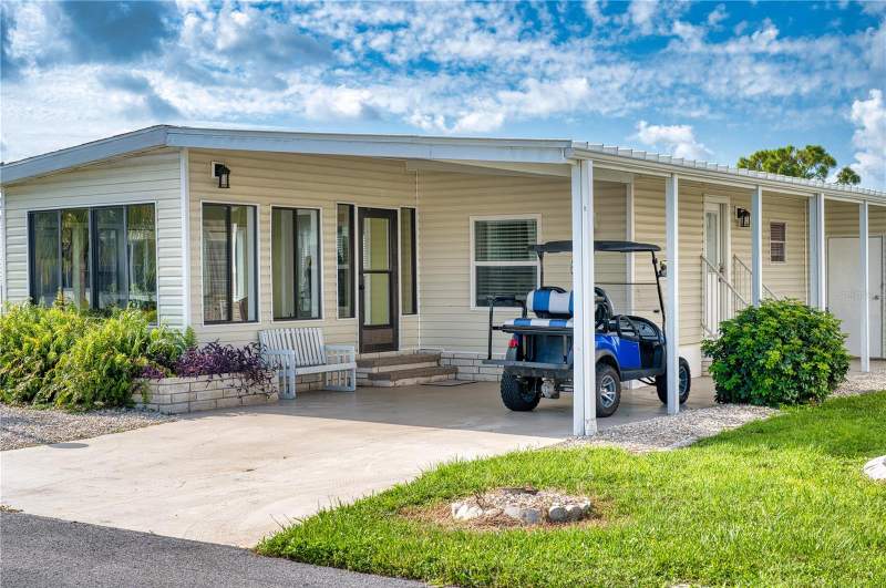 2 bedroom Manufactured Home at 110 Tobago Way, Lazy River Mhp, North Port — photo 1