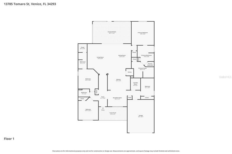 4 bedroom Single Family Residence at 13785 Tomaro Street, Islandwalk At The West Villages, Venice — photo 2